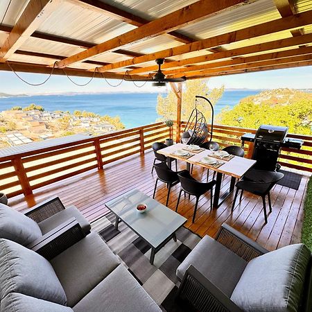 D-View Premium Mobile Home - Panoramic Seaview - 150 M From Beach, Free Parking Drage Luaran gambar