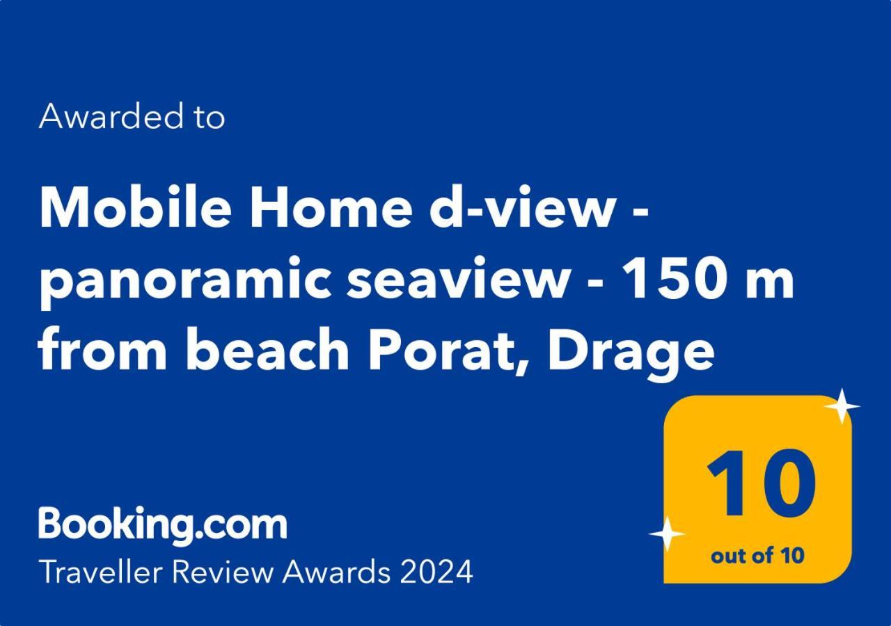 D-View Premium Mobile Home - Panoramic Seaview - 150 M From Beach, Free Parking Drage Luaran gambar