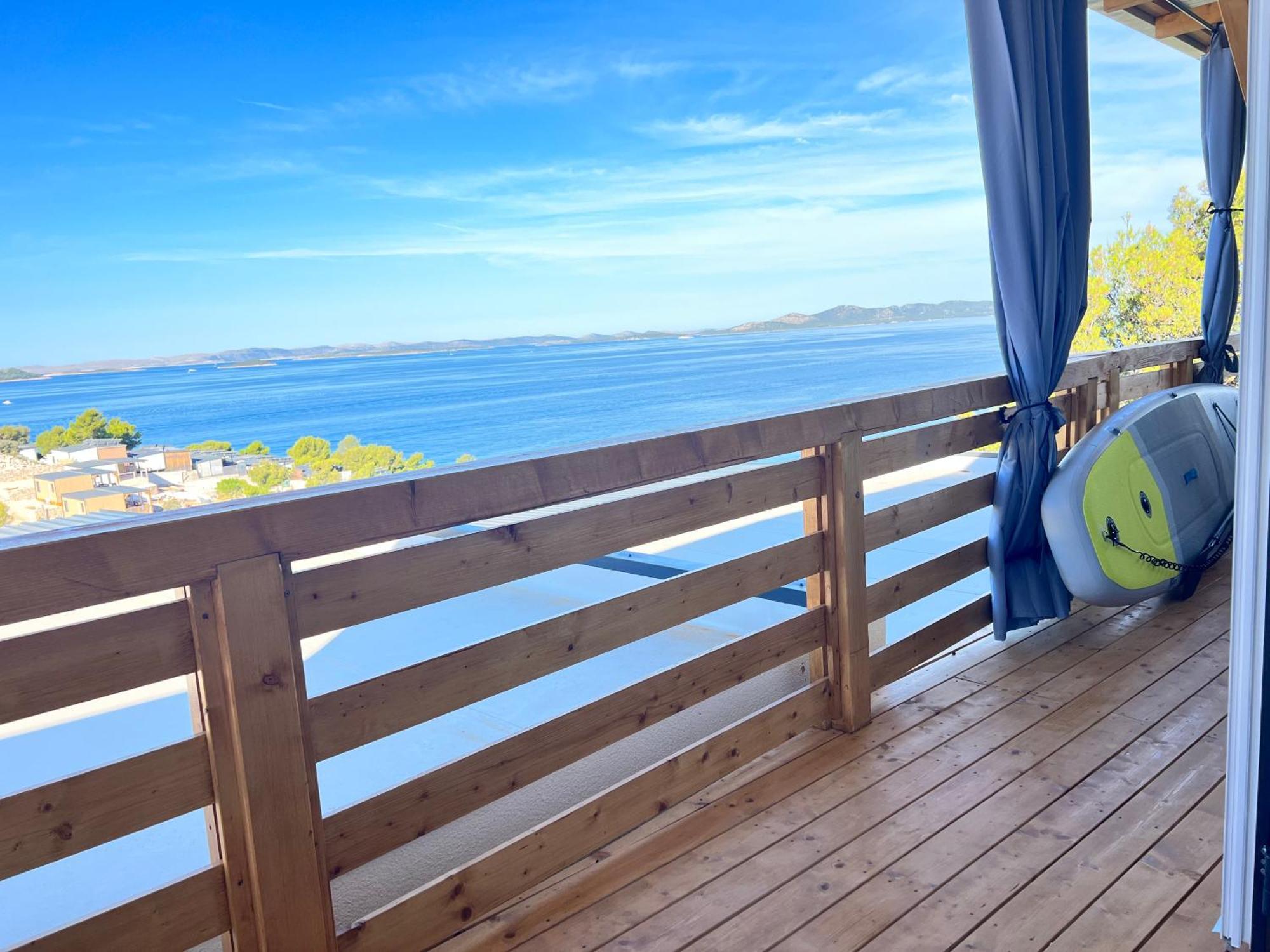 D-View Premium Mobile Home - Panoramic Seaview - 150 M From Beach, Free Parking Drage Luaran gambar